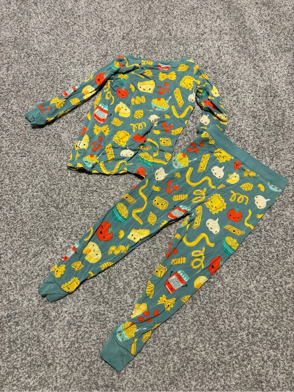 Little Sleepies Pasta Party - Long Sleeve & Pants (12-18 mo)